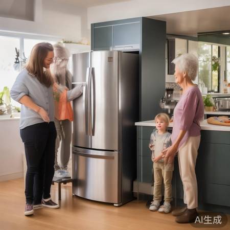 冰箱高度与操作台匹配