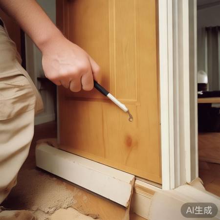 “门关不严,换密封条注意方向”