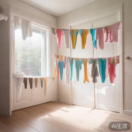 宝宝衣物通风晾晒