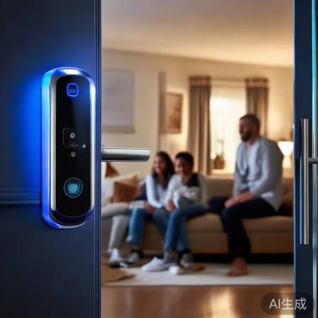 智能门锁指纹锁：守护家宅安全，智能生活新选择