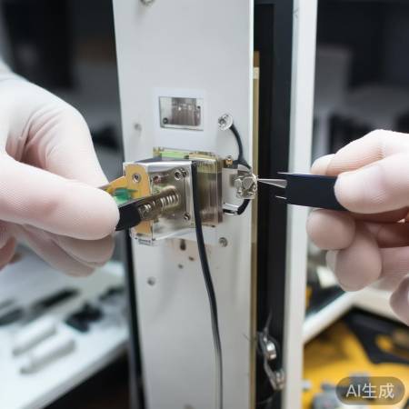 指纹头安装,细线需小心