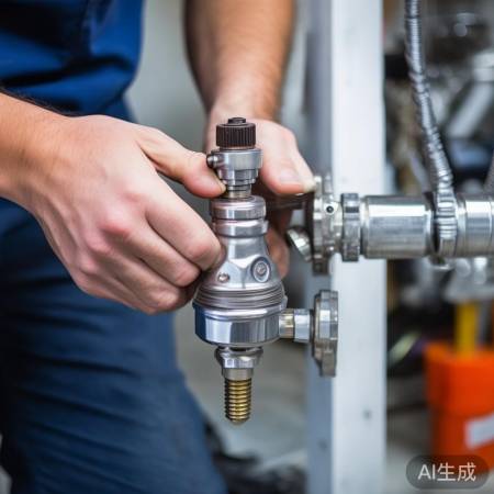 安装恒压阀,牢固连接,角度适宜