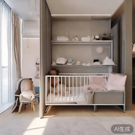 绿色 Babycare 消毒柜