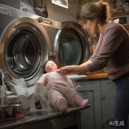 倍科洗衣机快速维修服务科普@洗衣机洗娃娃安全吗？注意事项大揭秘
