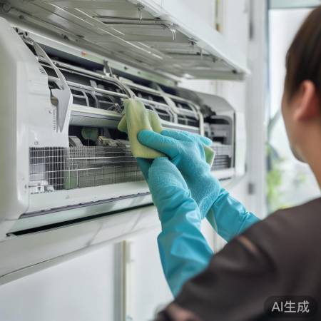 空调内网清洗,明亮室内