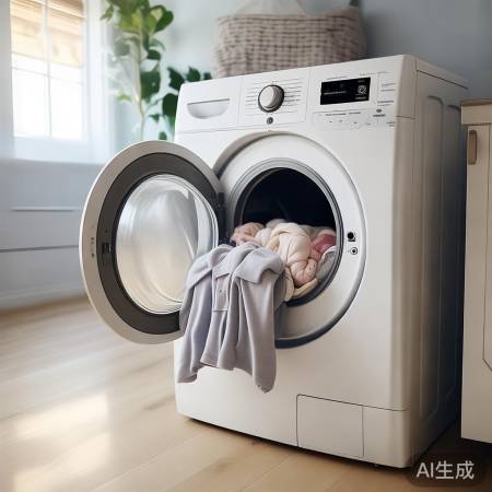 洗衣机容量适中，方便小家庭。