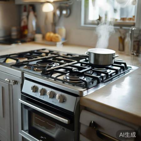 厨房空间小，燃气灶实用