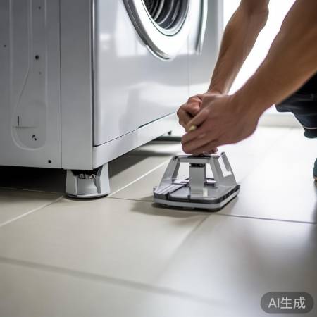 科慕(COLMO)洗衣机总部维修中心解说：洗衣机没脚如何调整平衡？简单技巧让你轻松解决