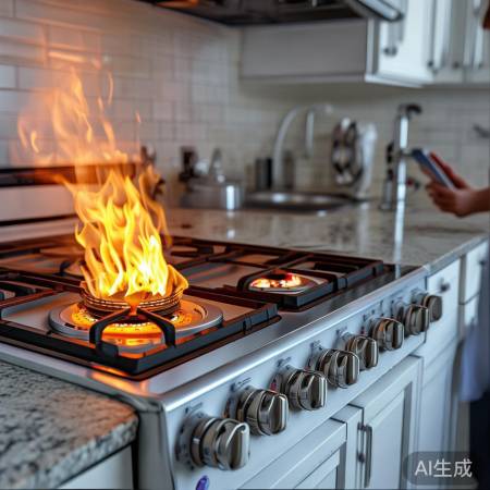 樱花燃气灶故障应急处理分析_奶锅燃气灶适合各种厨具吗？