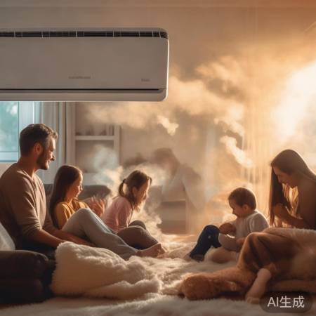 富士通空调全天维修热线教导㊤客厅空调横吹暖风，舒适取暖新体验