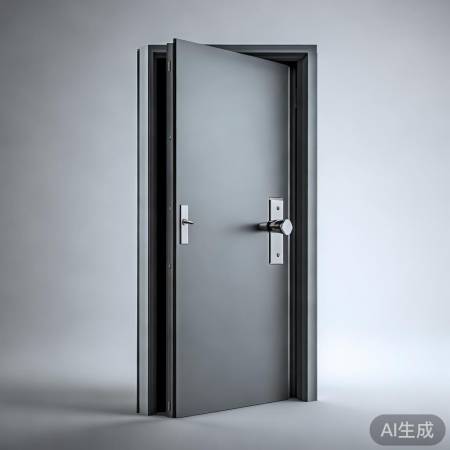 “德国工艺，C级锁芯防盗门”