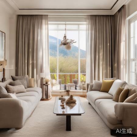 新多防盗门24H全国报修热线解释㊣客厅无防盗门，窗帘选择攻略：安全与美观两不误