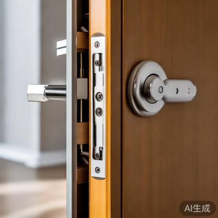 双快锁体,双舌安全锁