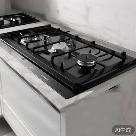 简约时尚燃气灶，操作简单易上手