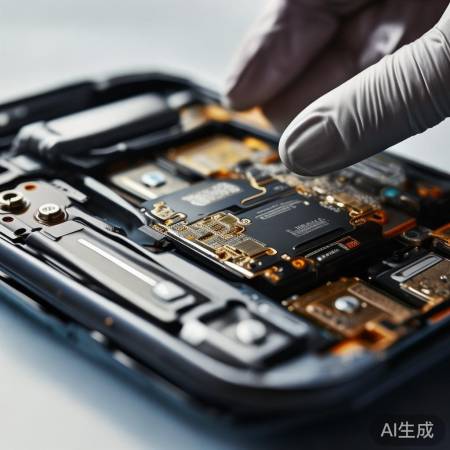 拆面板,轻拔旧电池