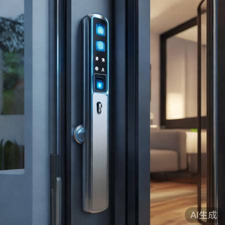 高科技防护锁,小偷难入家门
