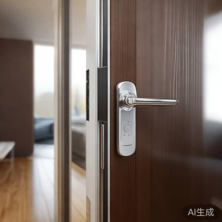 群升指纹锁售后无忧覆盖全城讲解↑指纹锁安全升级：一键设置指纹与密码，便捷生活新选择