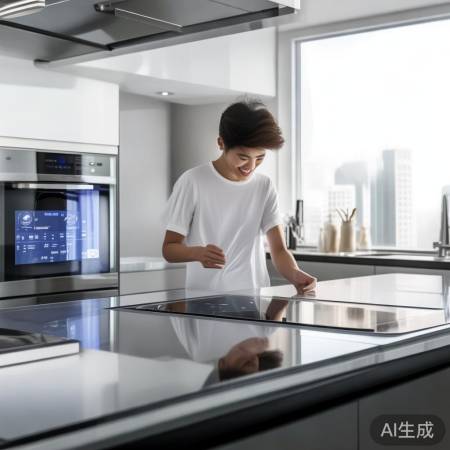 智能集成灶,操作简便如手机