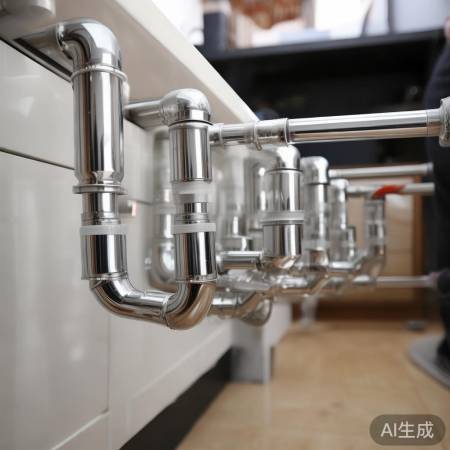 改造细节:管道直顺,接口密封