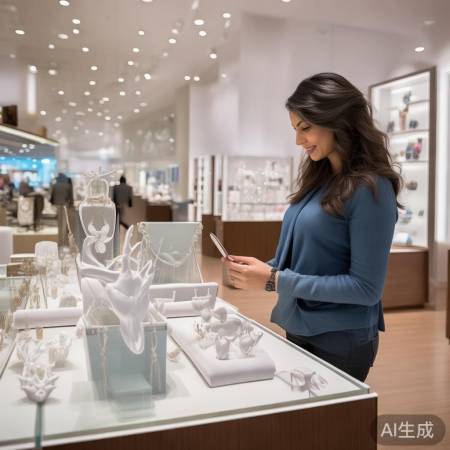 宝贝白鹿项链，百货店购安心