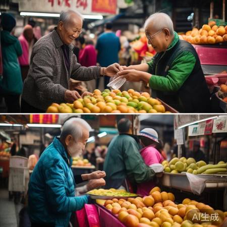 梅姨出摊卖芒果：影像里的温情故事