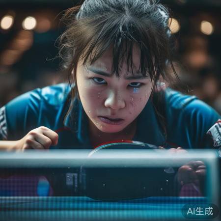 张本美泪洒赛场，技术揭秘