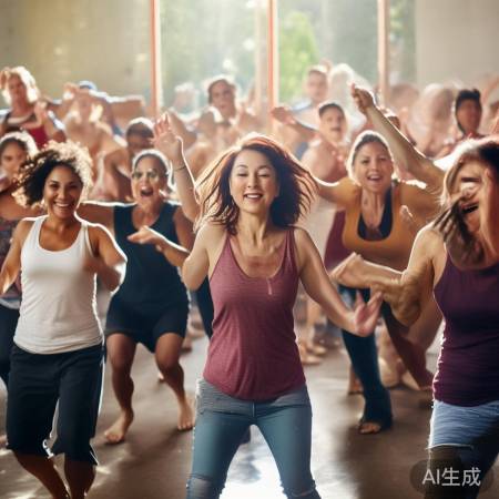舞蹈益处多,生活更精彩